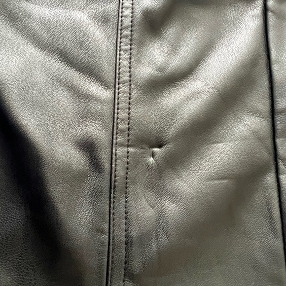 Nordstrom Black Faux Leather Pants - Picture 8 of 11